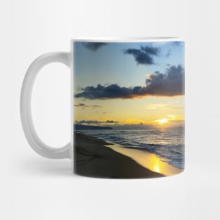 Beach Sunset Honolulu Mug